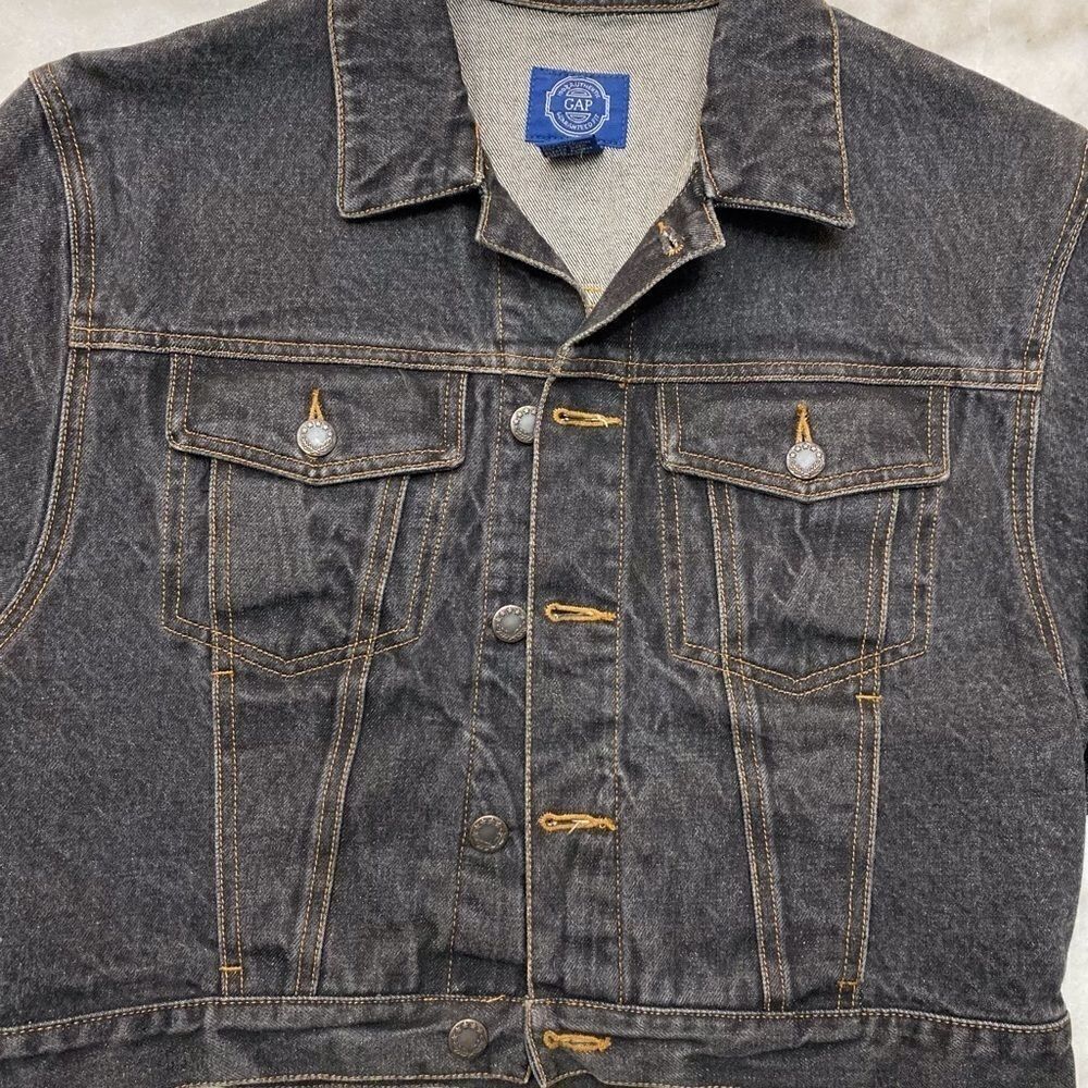 VTG GAP Denim Jacket Sz Small - Picture 2 of 6